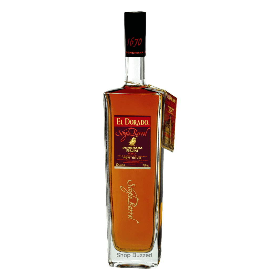 El Dorado Single Barrel Demerara 750 ml - Shop Buzzed