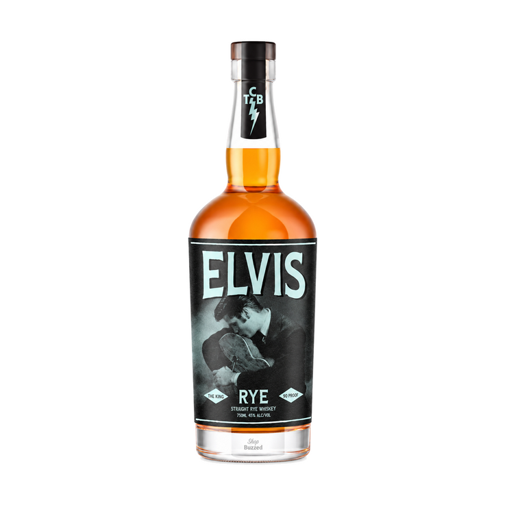 Elvis The King Straight Rye Whiskey 750ml