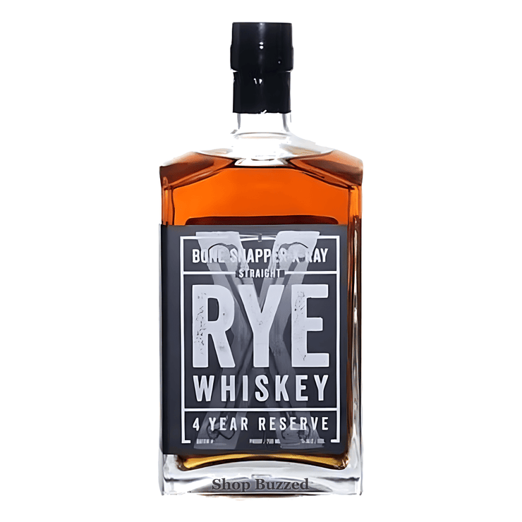 Bone Snapper X-Ray Rye Whiskey 4 Year Reserve 750ml - Shop Buzzed