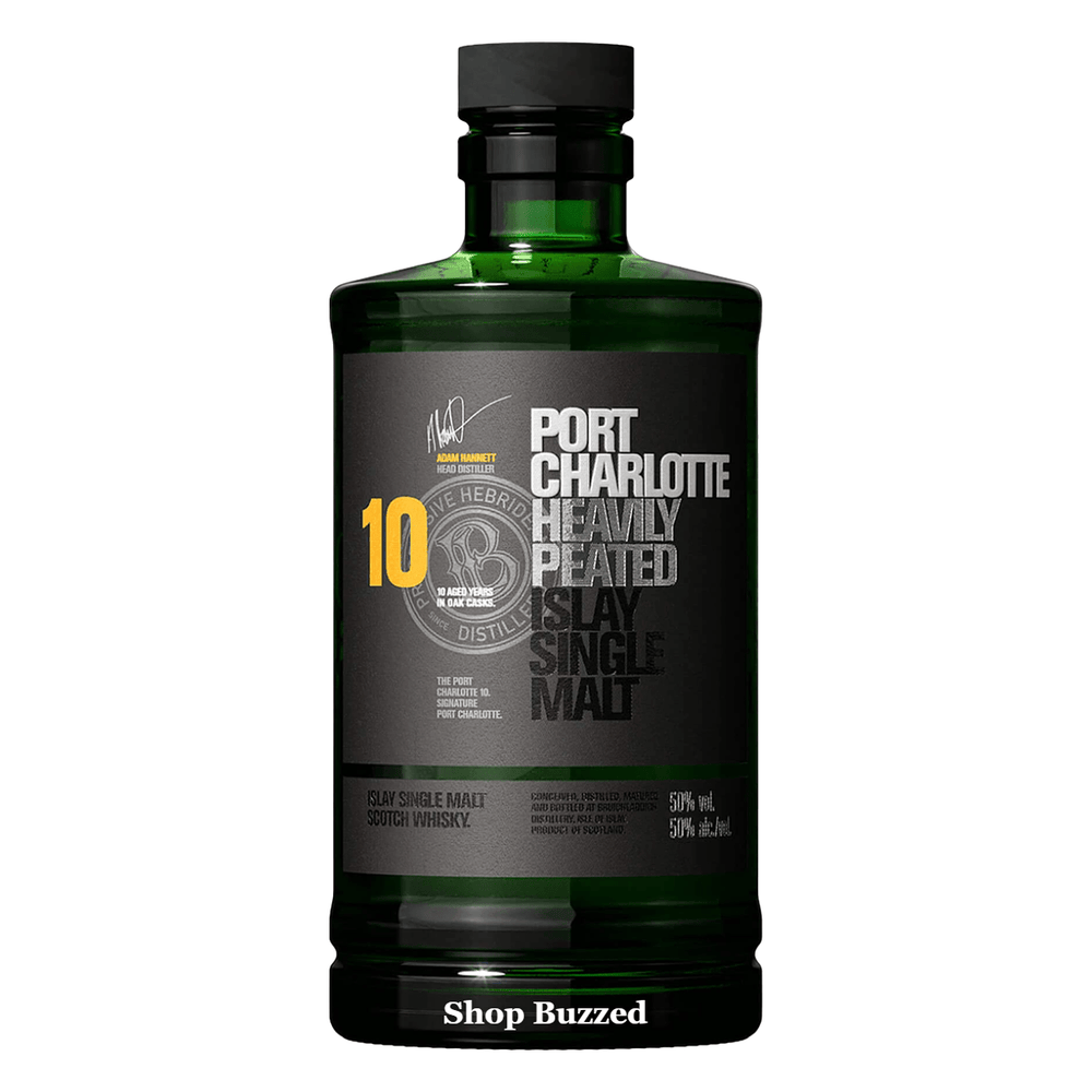 Bruichladdich Port Charlotte Heavily Peated Single Malt Scotch Whiskey 750ml - Shop Buzzed