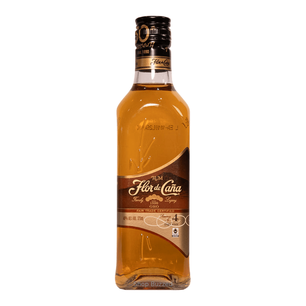 Flor de Caña Rum 375ml - Shop Buzzed
