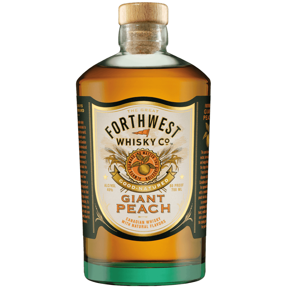 Forthwest Giant Peach Whisky 700ml - Shop Buzzed
