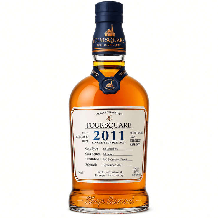 Foursquare Fine Barbados Exceptional Cask Selection Mark XXIV 2011 12 year 750 ML - Shop Buzzed