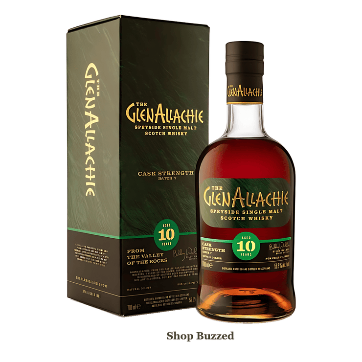 GlenAllachie Cask Strength 10 Year 700ml - Shop Buzzed