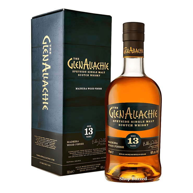 GlenAllachie Madeira Wood Finish 13 year 700ml - Shop Buzzed
