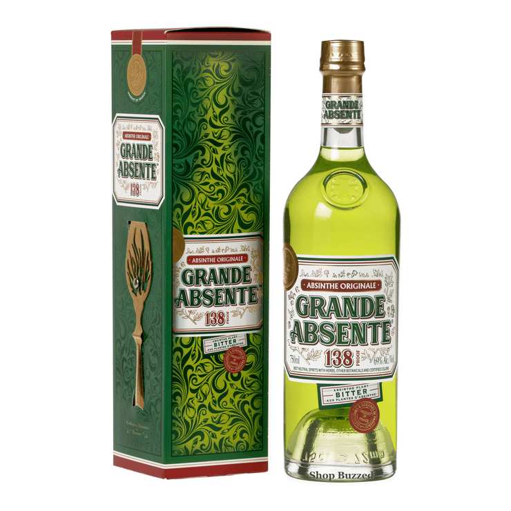 Grande Absente Originale Absinthe with Spoon 750ml - Shop Buzzed