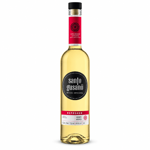 Santo Gusano Reposado Mezcal 750ml - Shop Buzzed