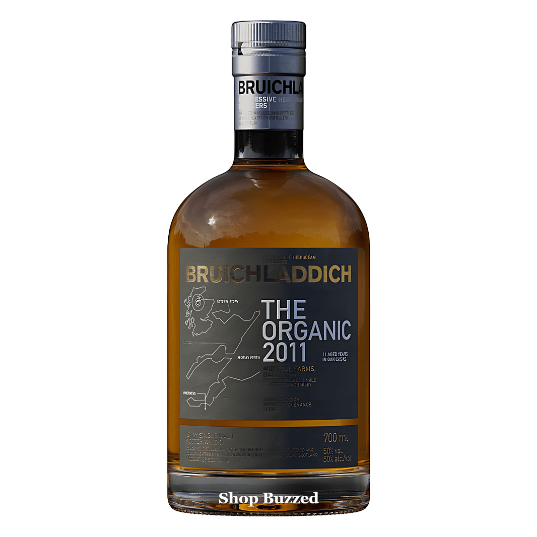 Bruichladdich The Organic Unpeated Single Malt Scotch 2011 750ml - Shop Buzzed
