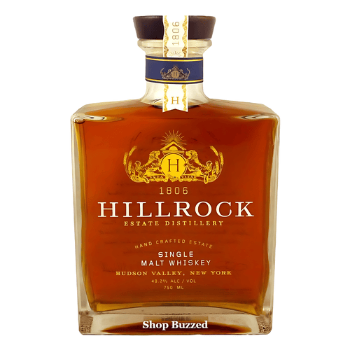 Hillrock Single Malt Whiskey 750ml - Shop Buzzed