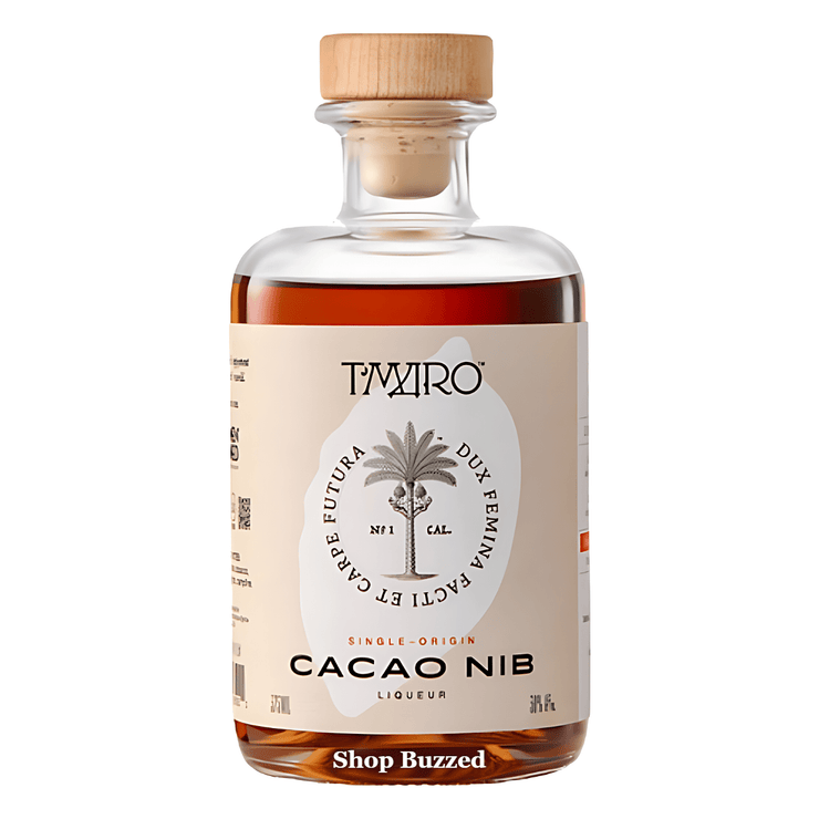 T'maro Cacao NIB Liqueur Gift Box 375ml - Shop Buzzed