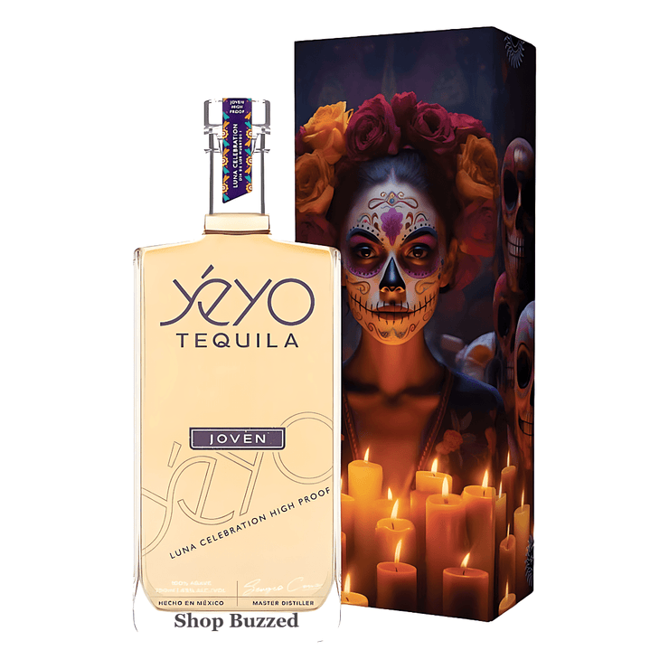 Yeyo Dia De Los Muertos Joven Luna Tequila 750ml - Shop Buzzed