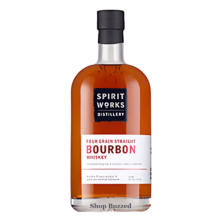 Spirit Works Four Grain Straight Bourbon Whiskey 750ml - Shop Buzzed