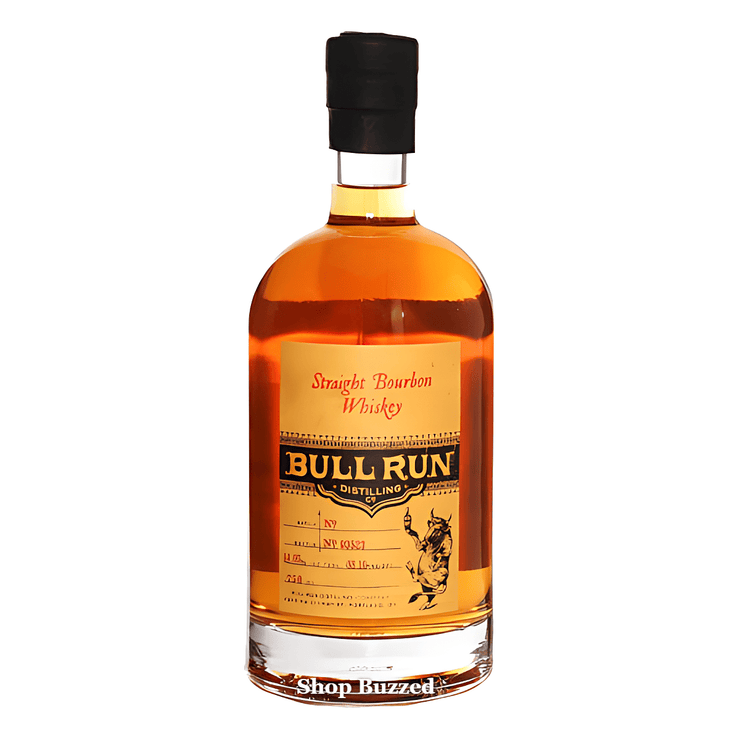 Bull Run Straight Bourbon Whiskey 750ml - Shop Buzzed