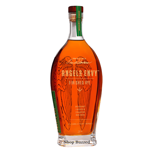 Angel's Envy Rye Whiskey Rum Cask Finished 375ml - Shop Buzzed