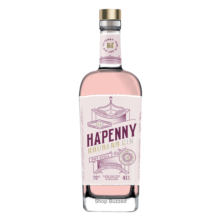 Ha'Penny Rhubarb Gin 750ml - Shop Buzzed