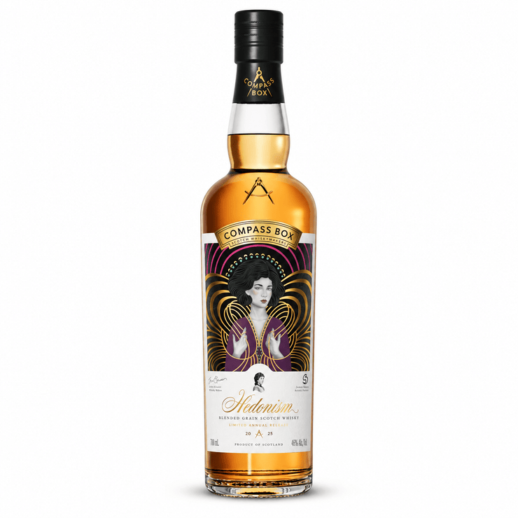 Compass Box Hedonism 2025 Scotch Whisky 700ml - Shop Buzzed