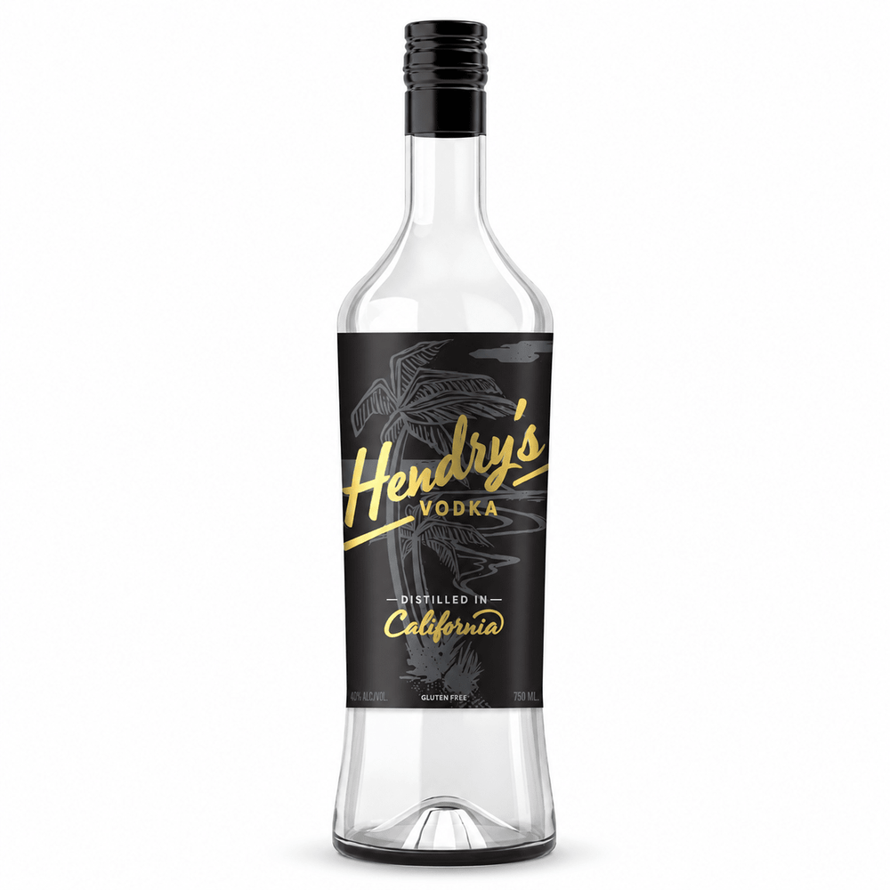 Hendry's California Vodka 750ml - Shop Buzzed