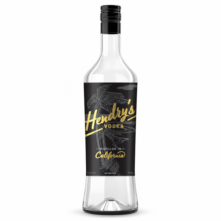 Hendry's California Vodka 750ml - Shop Buzzed