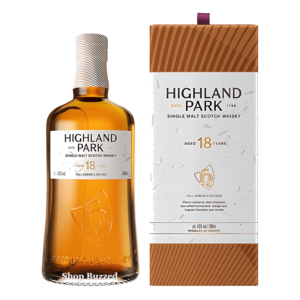 Highland Park 18 Year Viking Pride Single Malt Scotch 750ml - Shop Buzzed