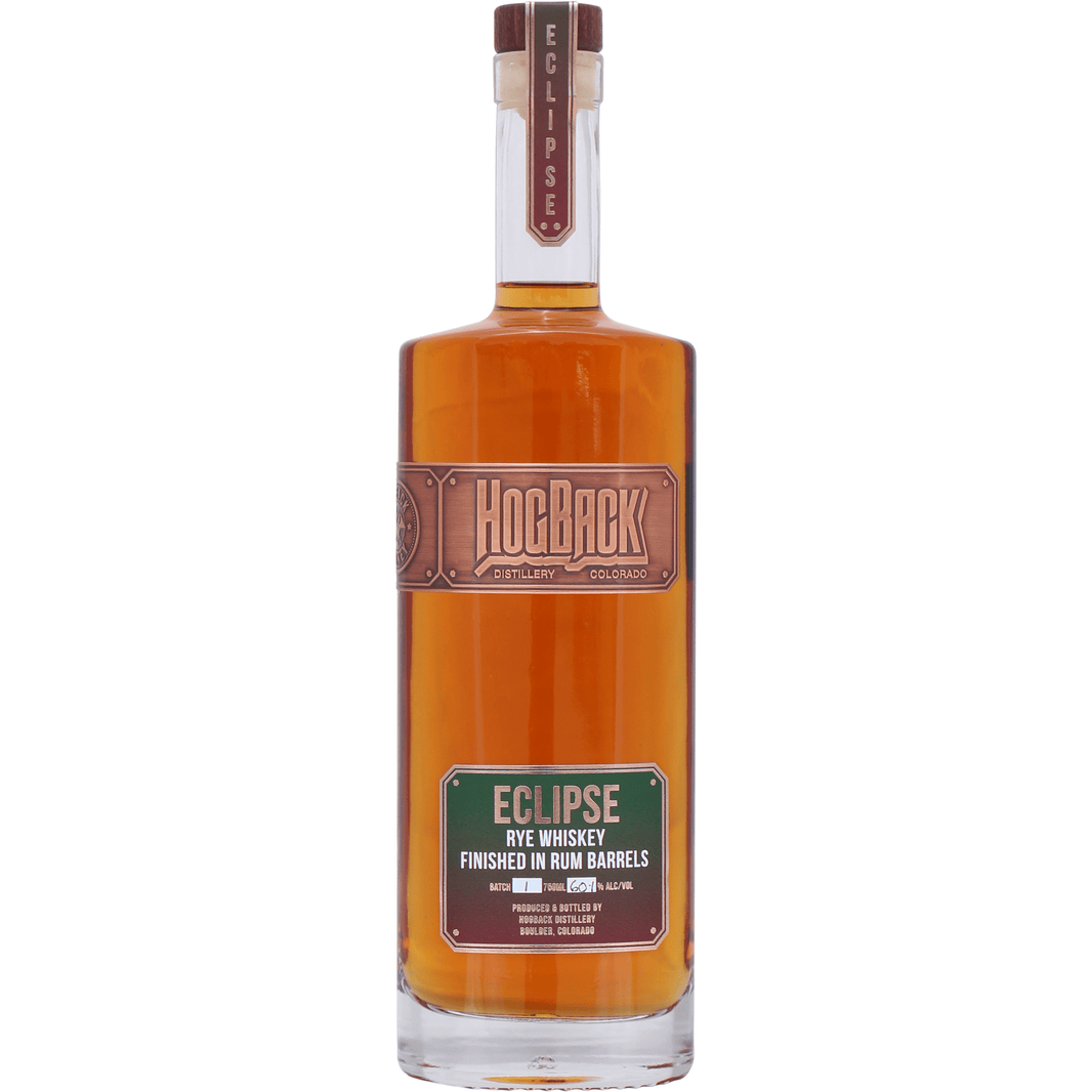 Hogback Eclipse Cask Strength Rye Finished in Rum Casks 750ml - Shop Buzzed