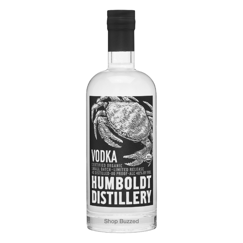 Humboldt Distillery Organic Vodka 750ml - Shop Buzzed