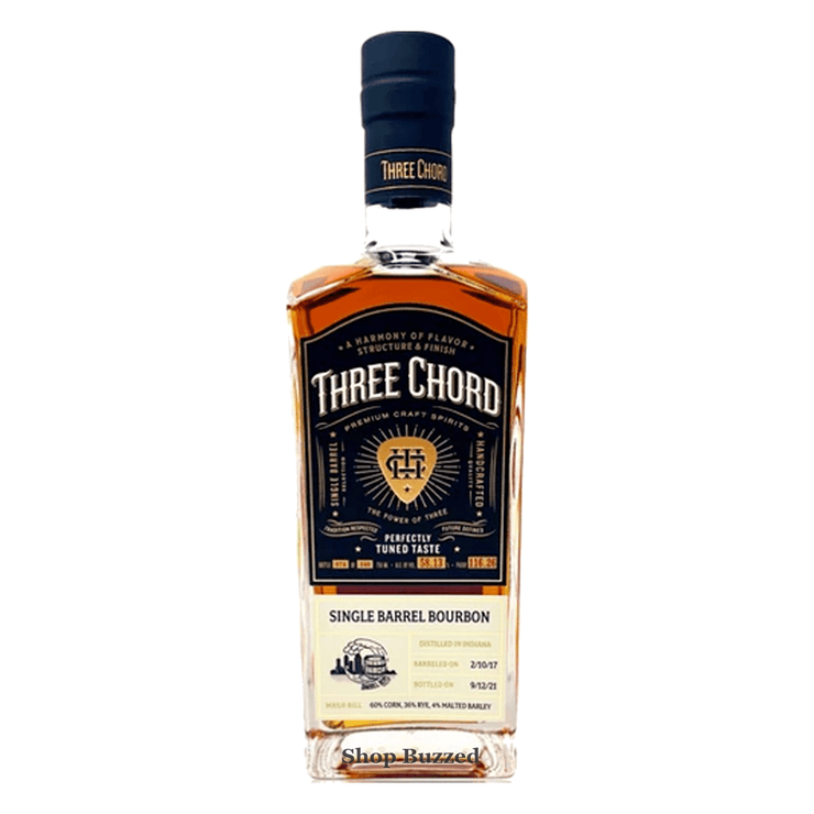 Three Chord Single Barrel Bourbon The Bourbon Enthusiast 750ml - Shop Buzzed
