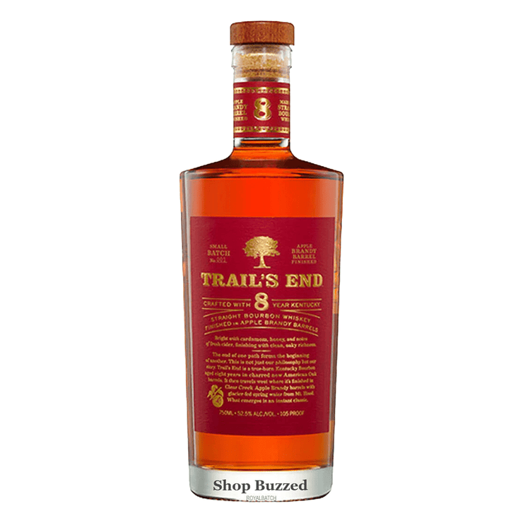 Trails End 8 Year Old Bourbon Finished in Apple Brandy Barrels 750ml - Shop Buzzed