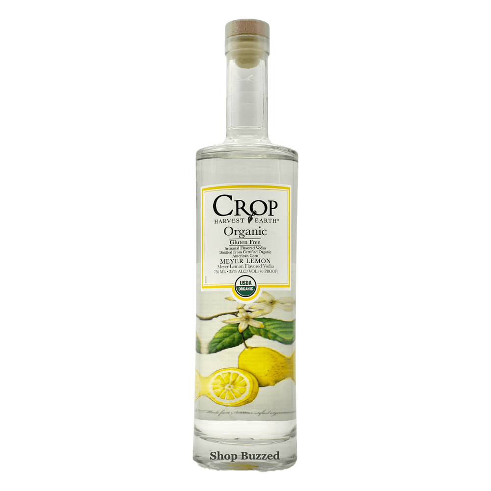 Crop Meyer Lemon Vodka 750ml - Shop Buzzed