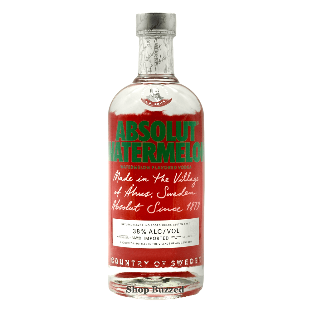 Absolut Watermelon 76 Proof 750ml - Shop Buzzed