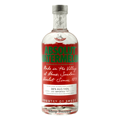 Absolut Watermelon 76 Proof 750ml - Shop Buzzed