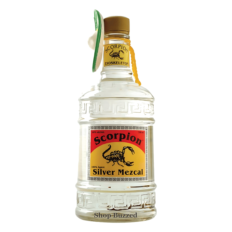 Scorpion Mezcal Silver Joven 100% Agave 750ml - Shop Buzzed