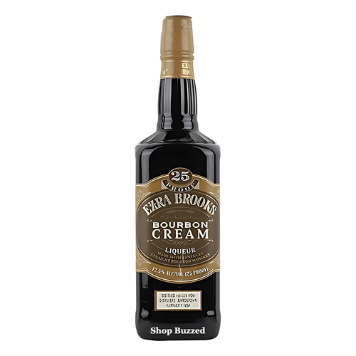 Ezra Brooks Bourbon Cream Liqueur 750ml - Shop Buzzed
