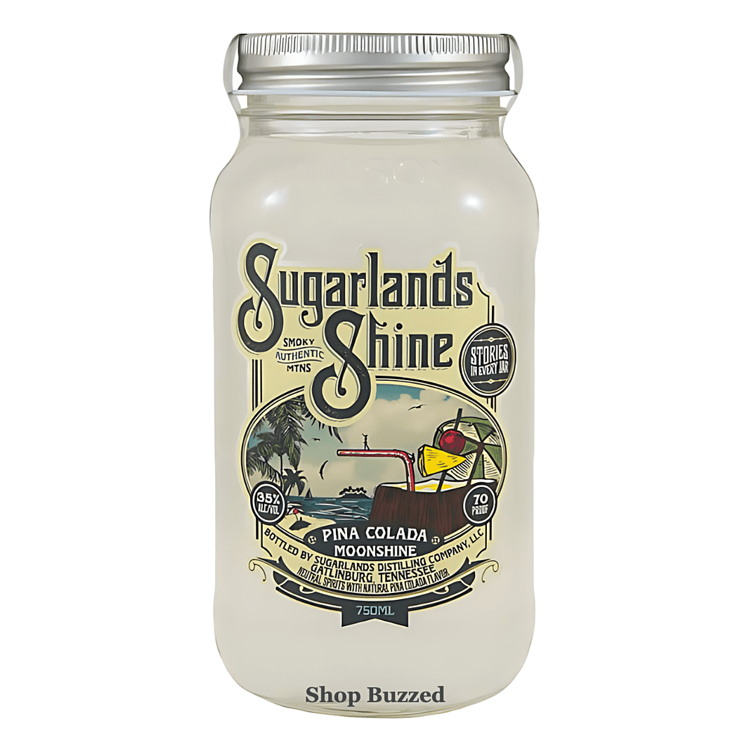 Sugarlands Shine Pina Colada Moonshine 750ml - Shop Buzzed