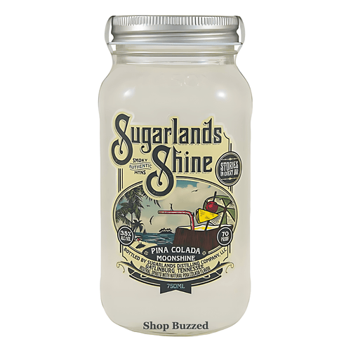 Sugarlands Shine Pina Colada Moonshine 750ml - Shop Buzzed