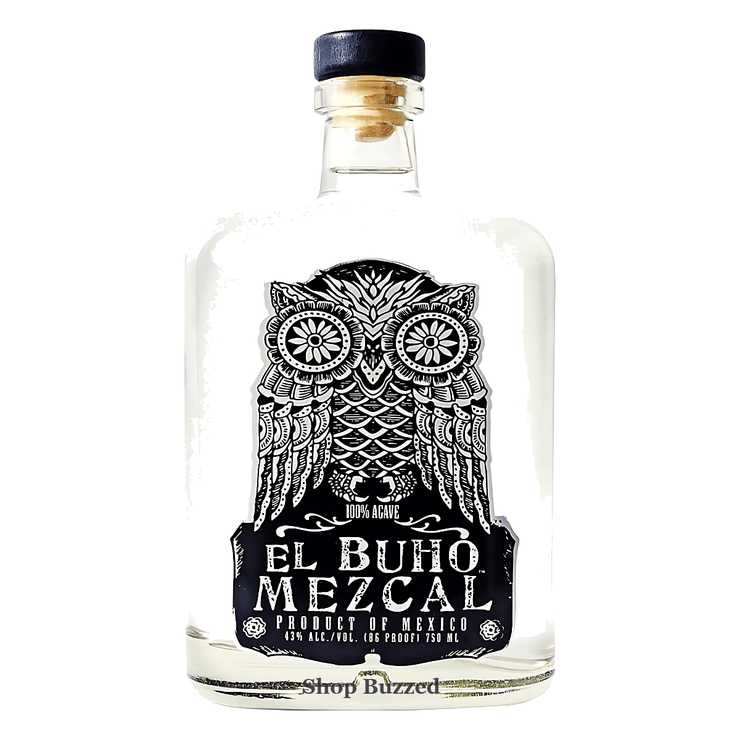 El Buho Espadin Mezcal Artesanal Joven 1L - Shop Buzzed