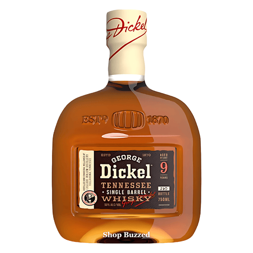 George Dickel Tennessee Single Barrel Whiskey 11-2-2022 9 year 750ml - Shop Buzzed
