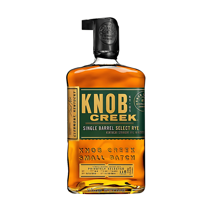 Knob Creek Rye Single Barrel Select 6 Year Bourbon Enthusiast Barrel #768335 750ml - Shop Buzzed