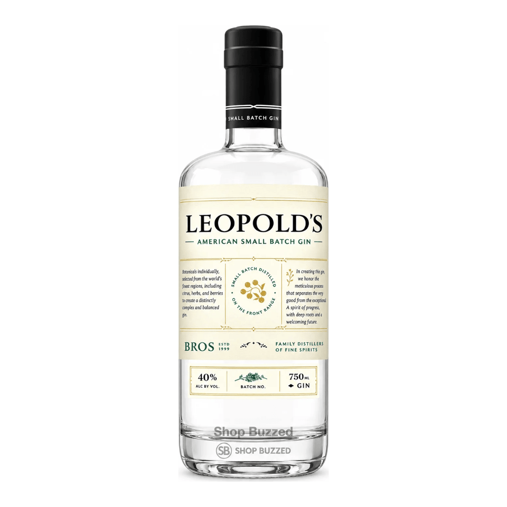 Leopold American Small Batch Gin 750 ml - Shop Buzzed