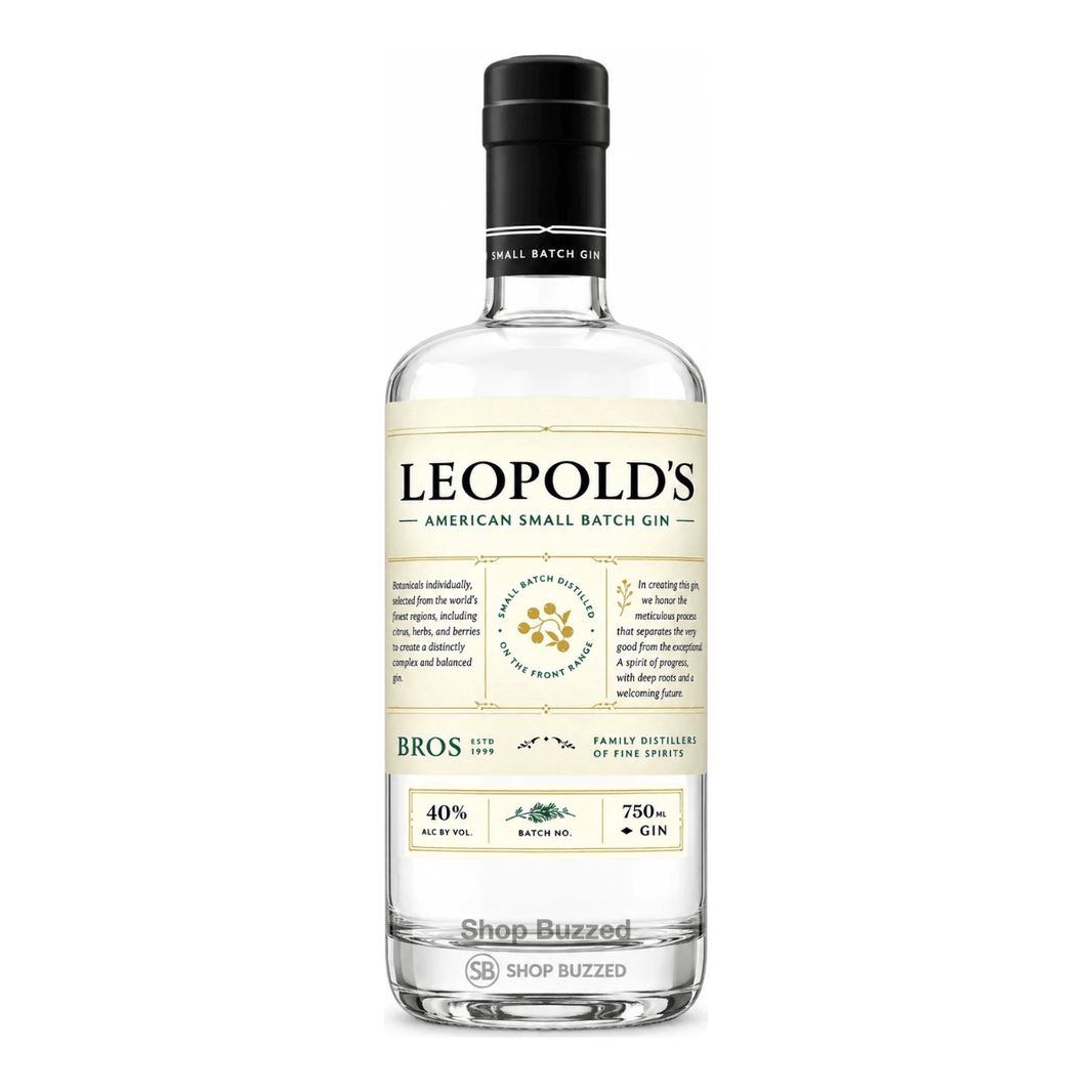 Leopold American Small Batch Gin 750 ml - Shop Buzzed