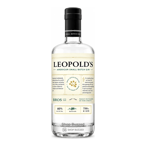 Leopold American Small Batch Gin 750 ml - Shop Buzzed