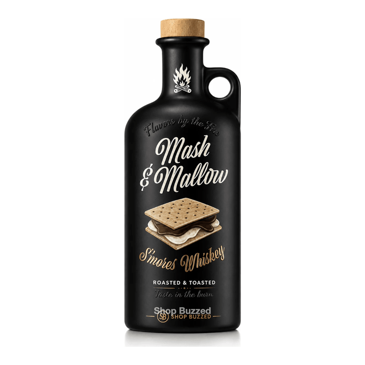 Mash & Mallow S'mores Whiskey Roasted and Toasted 750 ML - Shop Buzzed