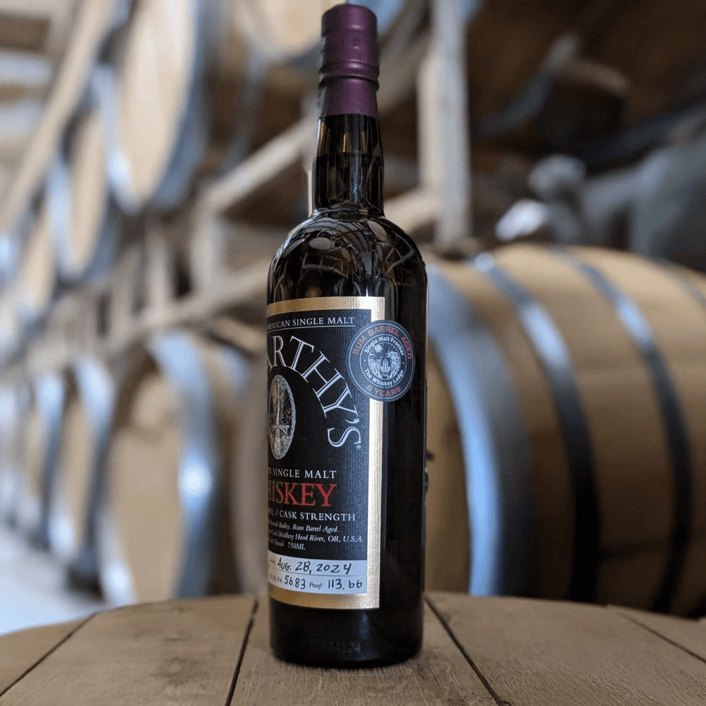 McCarthy's Oregon Single Malt Rum Cask Strength 6 Year 750 ml - Shop Buzzed