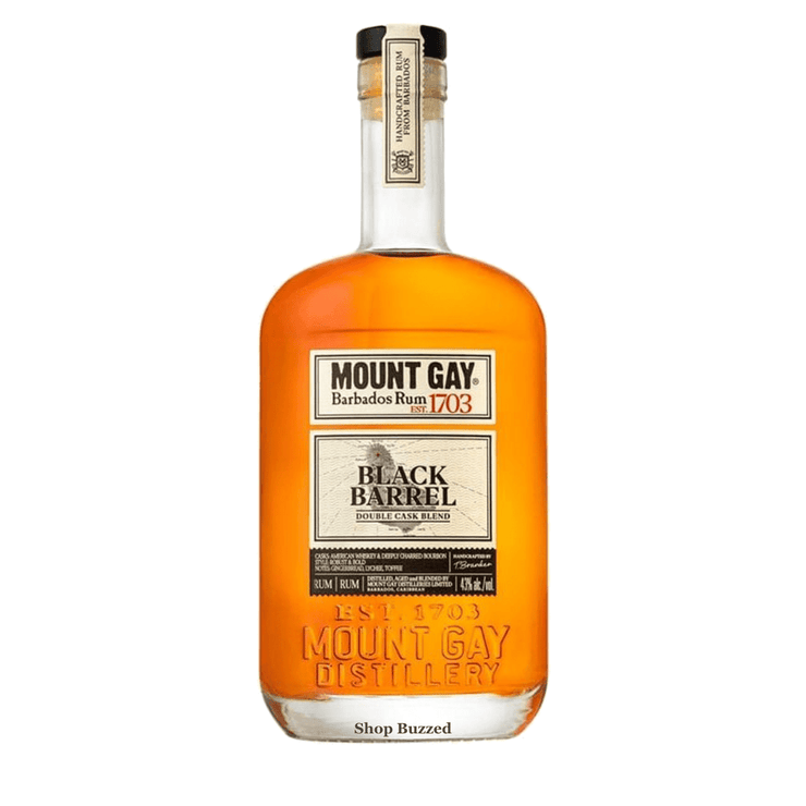 Mount Gay Black Barrel Double Cask Blend Rum 750ml - Shop Buzzed