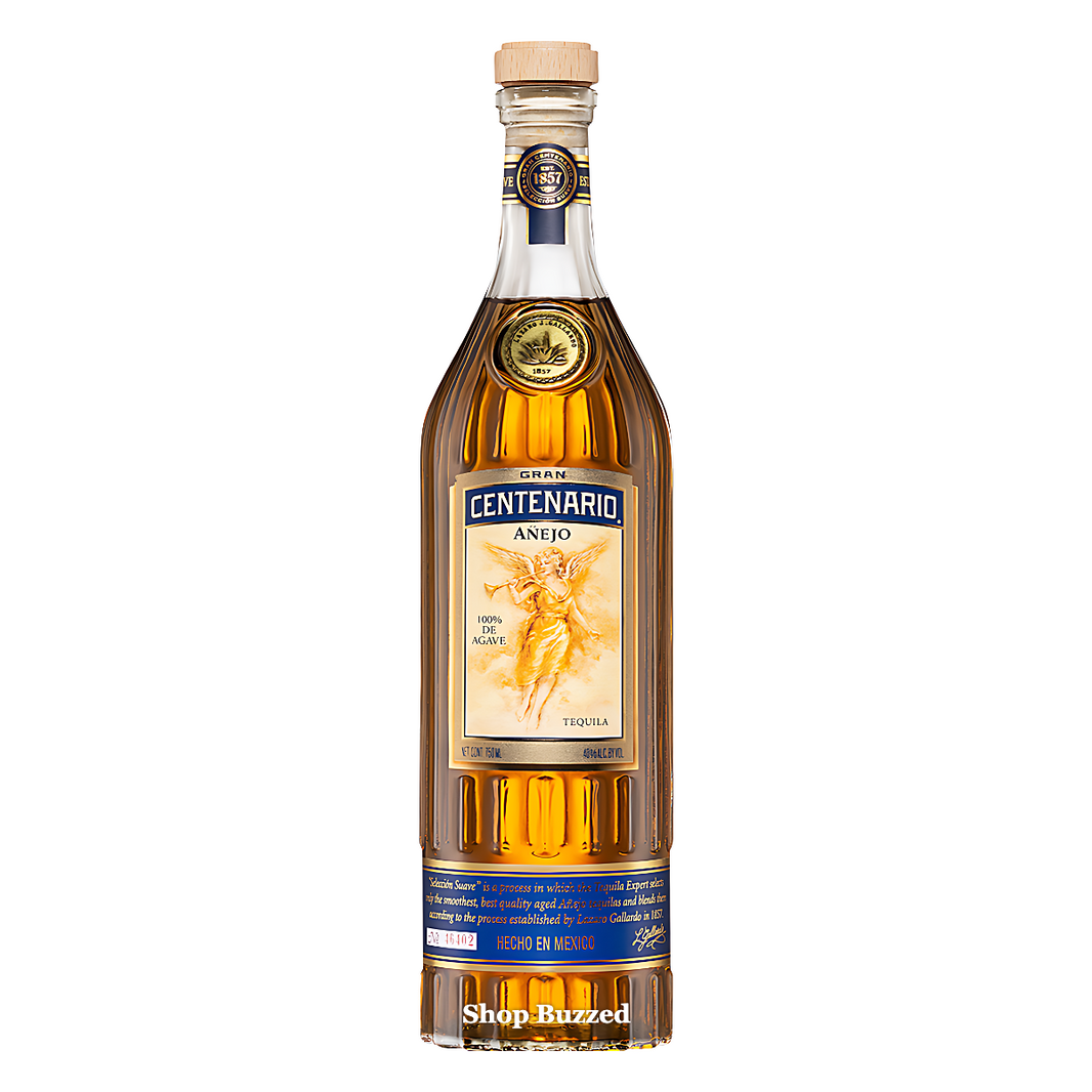 Gran Centenario Tequila Anejo w/ Two Ceramic Coasters 750ml