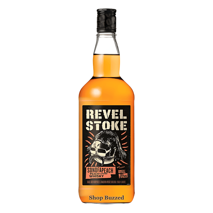 Revel Stoke Sonofapeach Whisky 1L - Shop Buzzed
