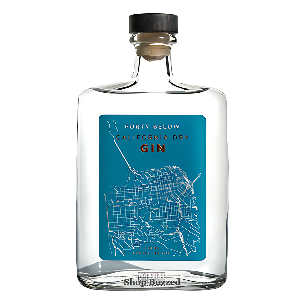 Forty Below California Dry Gin 750ml