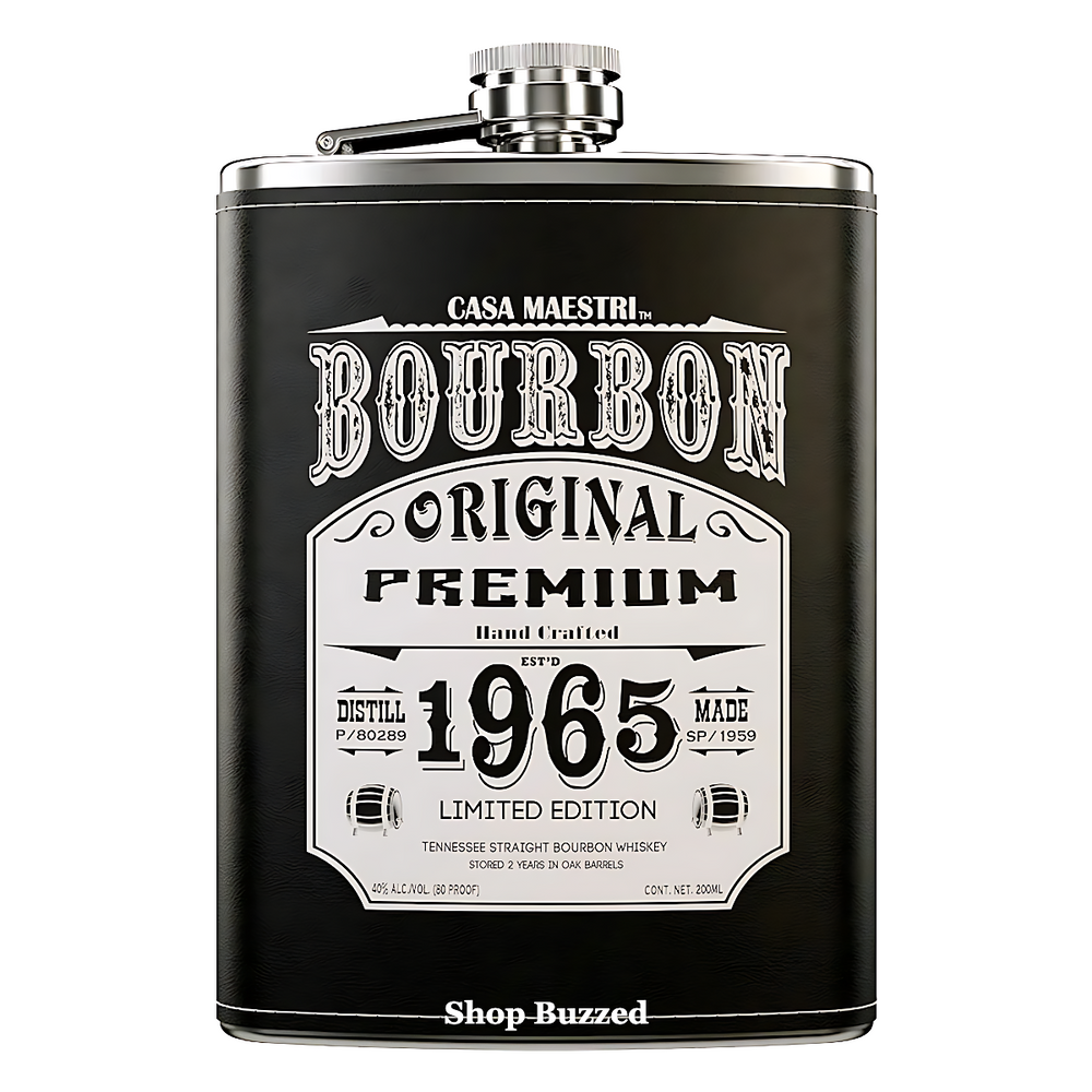 Casa Maestri Bourbon Flask 200ml