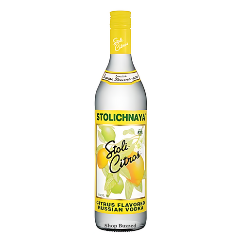 Stolichnaya Citrus Flavored Premium Vodka 750ml