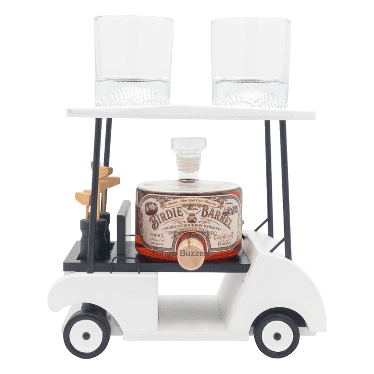 Oceano Azul Birdie Barrel 6 Year Bourbon Golf Cart 700ml - Shop Buzzed