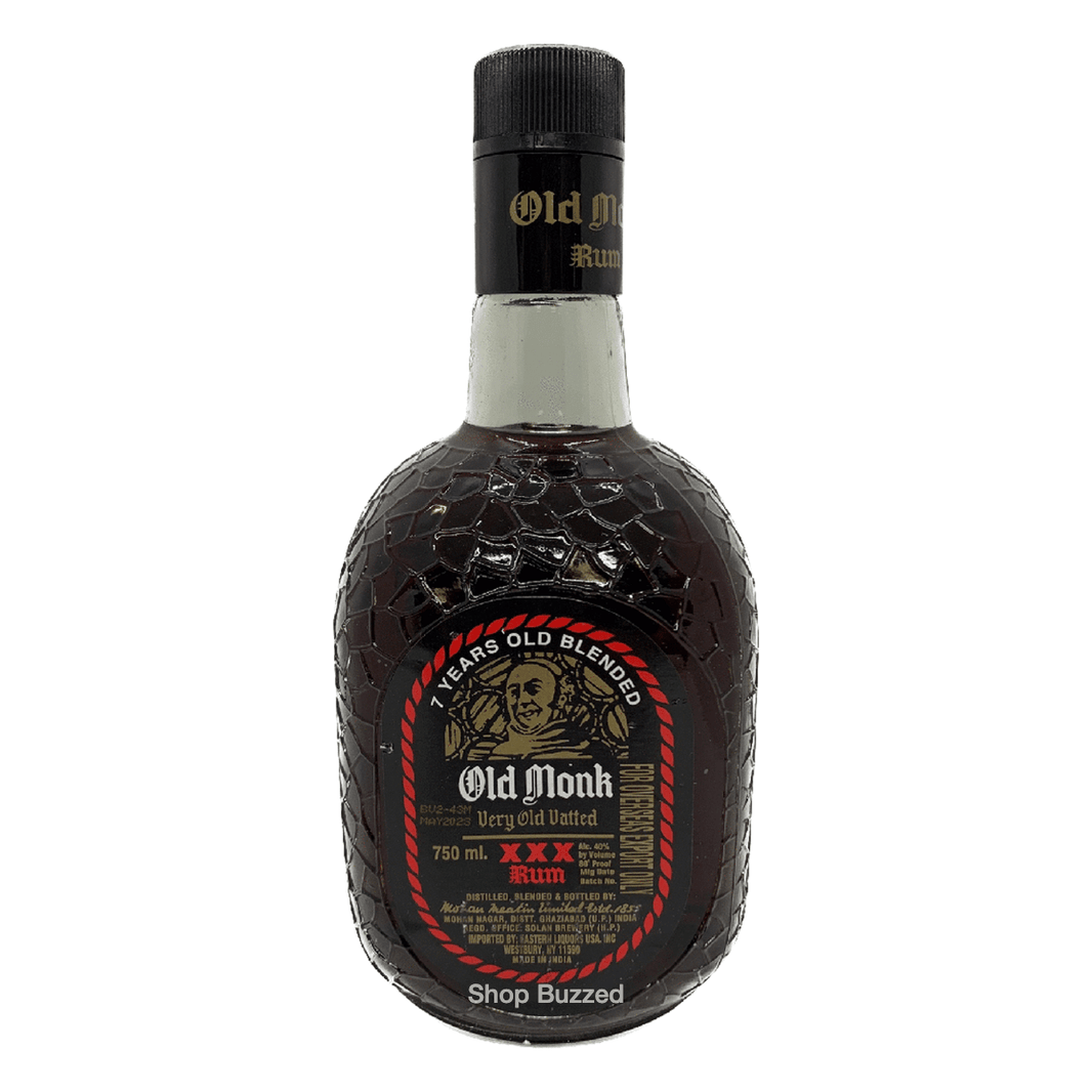 Old Monk XXX 7 Year Rum 750ml - Shop Buzzed